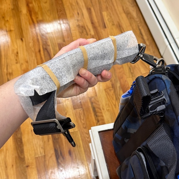 Tumi Alpha Bravo Buckner Duffel Blue Camo - Picture 15 of 16